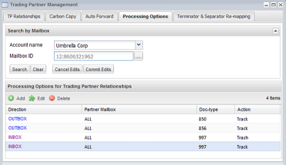 Setup the VAN Service to Track Functional Acknowledgments