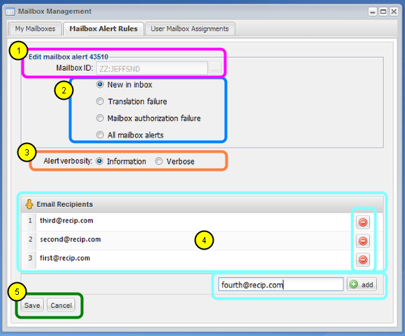 Alert Rule Add and Edit Form