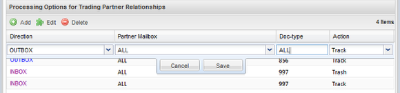 The 'Doc-Type' entry field allows you to enter an X.12/EDIFACT Set-Type, or a less strict document type string that may be used in XML, flat, etc. EDI files.